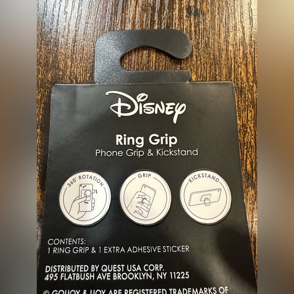 Disney Little Mermaid Ring Grip Phone Grip & Kickstand NWT - Picture 2 of 3